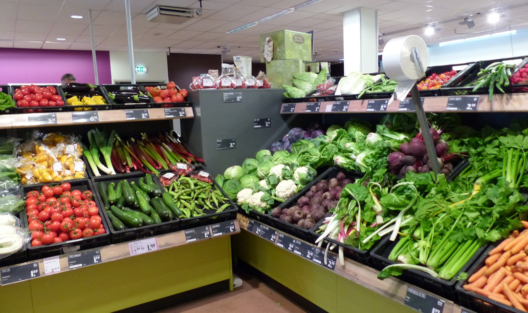 Vegetables corner