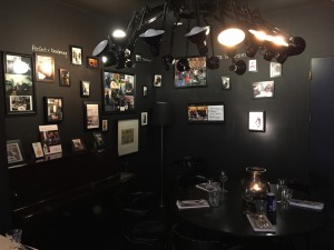 Interior view of restaurant