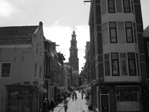 The Westertoren in Black & White